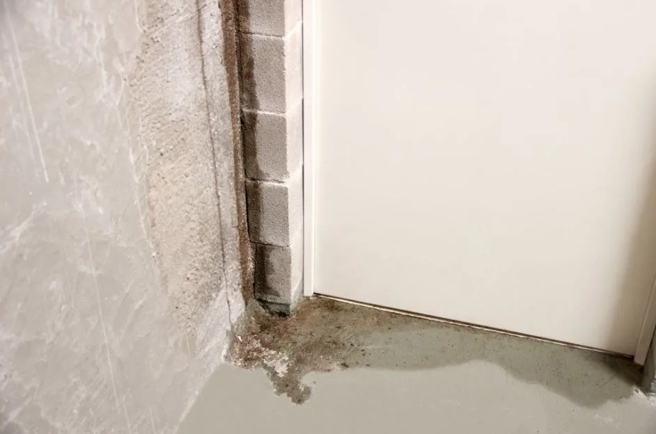 moisture infiltrates new jersey basement causing mold