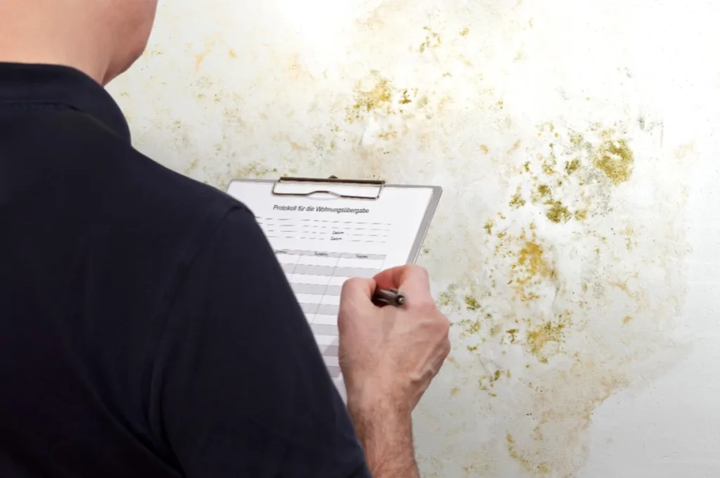 New Jersey mold inspection report